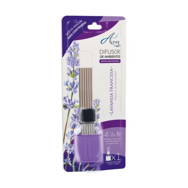 Difusor de ambiente Aires Lavanda